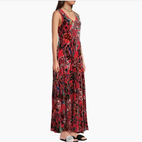 Johnny Was Bias Bobcat Forest Maxi Dress - Picture 4 of 13
